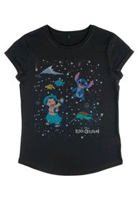 Disney LILO & STITCH CONSTELATION LILO STITCH - Camiseta estampada - black