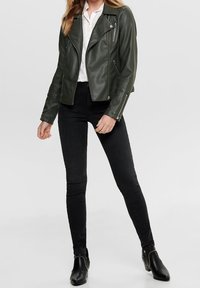 ONLY Giacca in similpelle - mottled black
