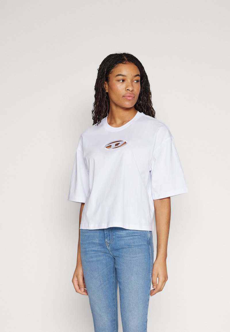 Diesel ROWY - Print T-shirt - white