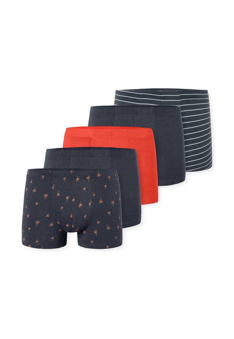 Schiesser 5 PACK  - Panties - graphit rot