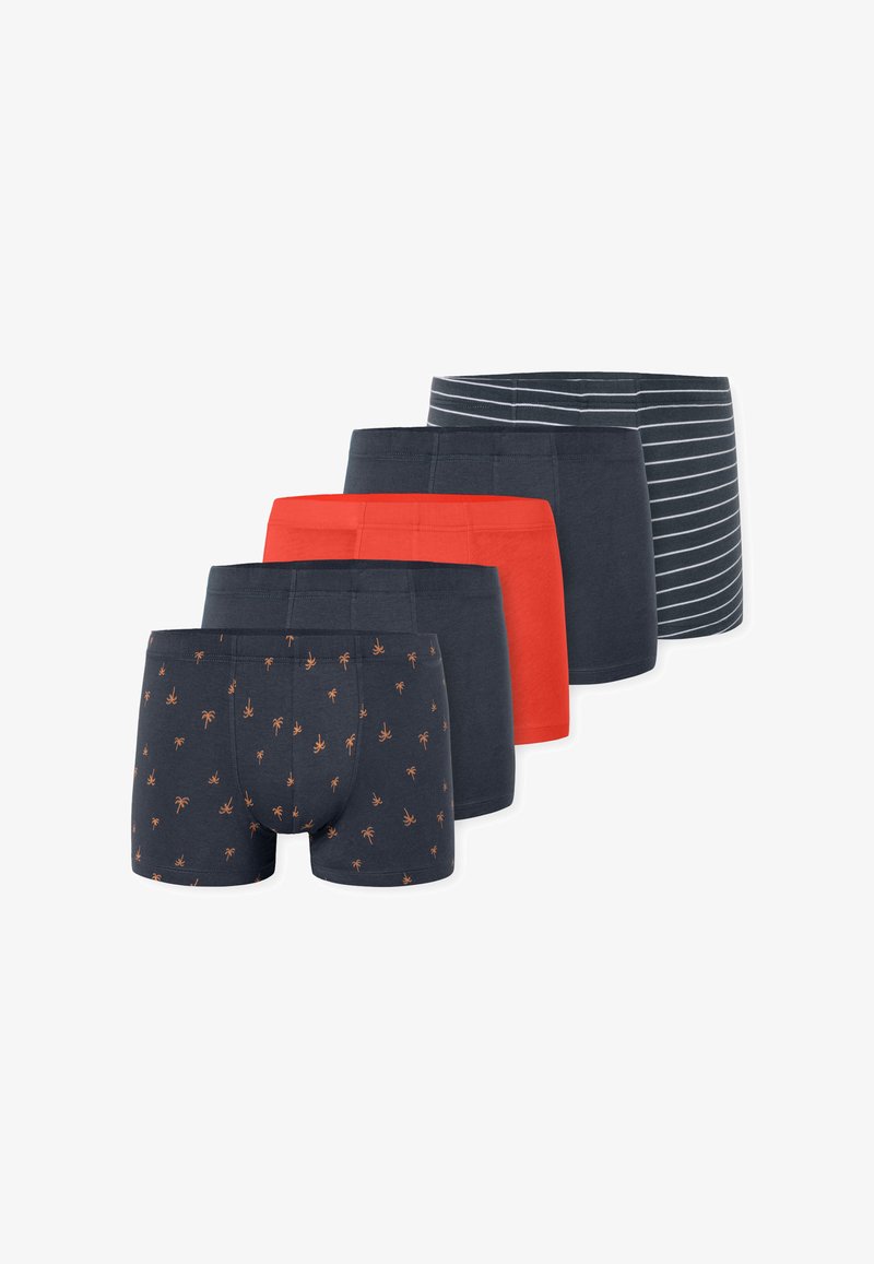 Schiesser 5 PACK - Panties - graphit rot