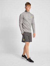 Hummel HMLGG TRAINING 1/2 ZIP  - Longsleeve - alloy