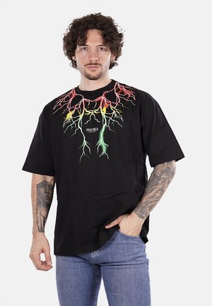 T-shirt con stampa - nero