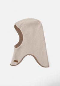 maximo - MINI BALACLAVA UNISEX - Kootud müts - hellbraunmeliert Väikepilt 1