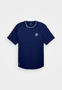 WIMBLEDON CUSTOM SLIM FIT MESH TSHIRT UNISEX - Tričko s potlačou - refined navy
