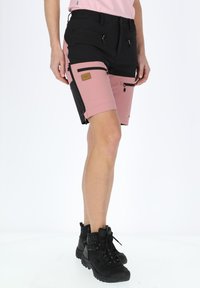 Swedemount Träningsshorts - black dusty rose
