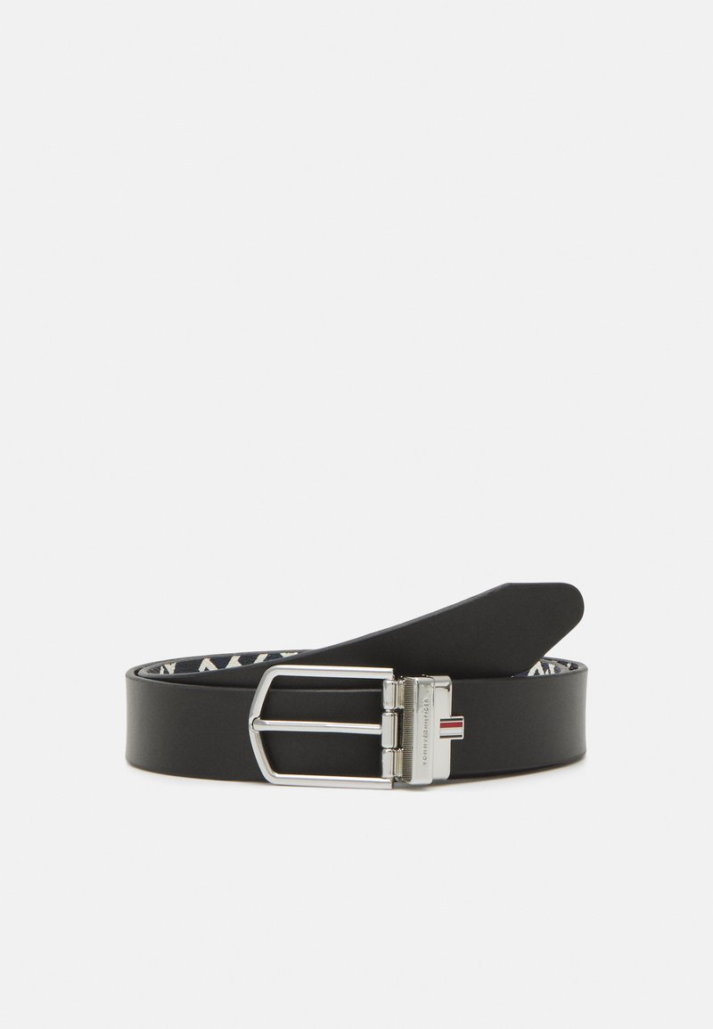 Tommy Hilfiger LUX Belt black/mono/black Zalando