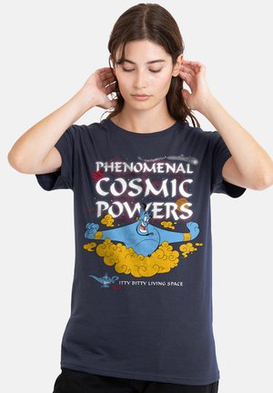 Disney, ALADDIN THE GENIE HAS PHENOMENAL COSMIC POWERS - Print T-shirt - dark blue