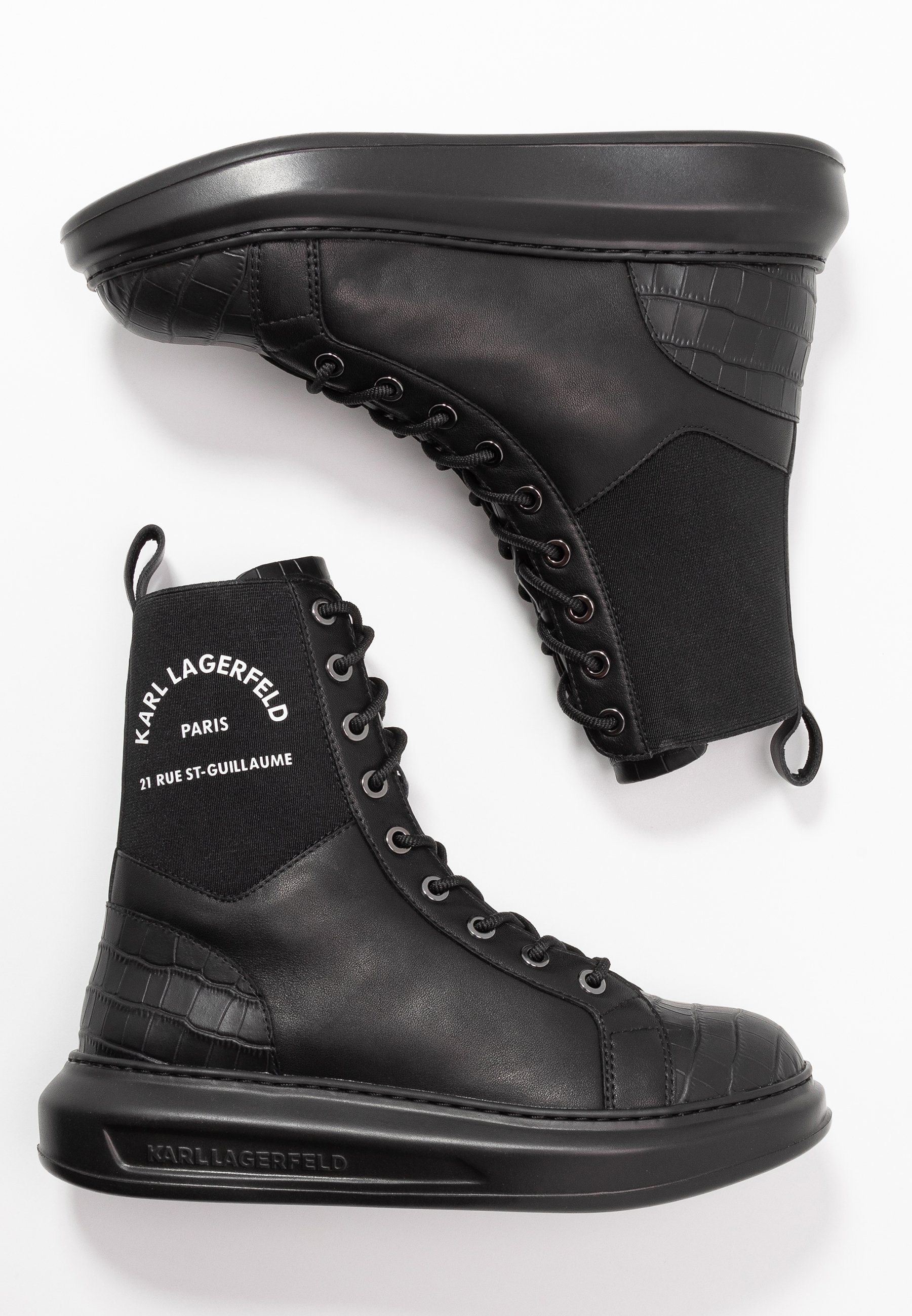 KARL LAGERFELD KAPRI MAISON Höga sneakers black Zalando.se KARL LAGERFELD KAPRI MAISON Höga sneakers black Zalando.se