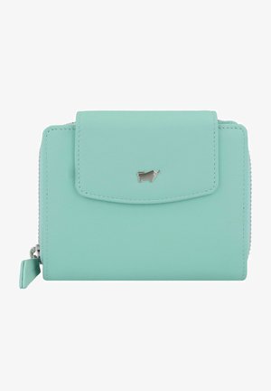 Braun Büffel RFID SCHUTZ - Portafoglio - aquamarin
