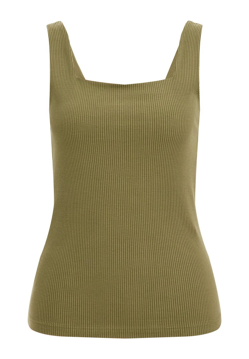 WE Fashion Top olijfgroen WE Fashion Top olijfgroen