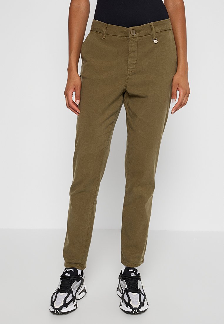 MOS MOSH Chino olijfgroen
