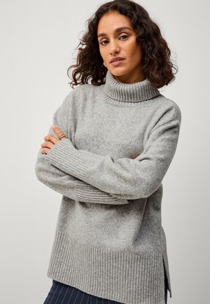 Ellos Collection ROLLKRAGEN - Jumper - graumeliert
