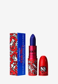 MAC MAC VIVA GLAM X KEITH HARING LIPSTICK - Läppstift - canal blue