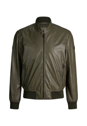 JOOP!, LEDERJACKE BAMOR - Lederjacke - grün