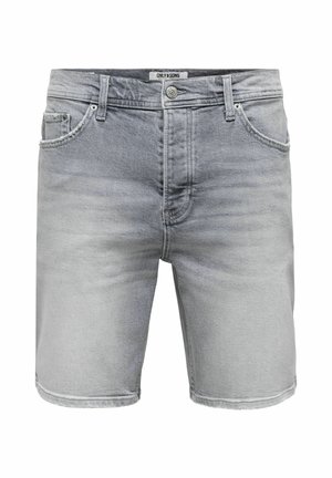 Only & Sons Farmer rövidnadrágok - medium grey denim