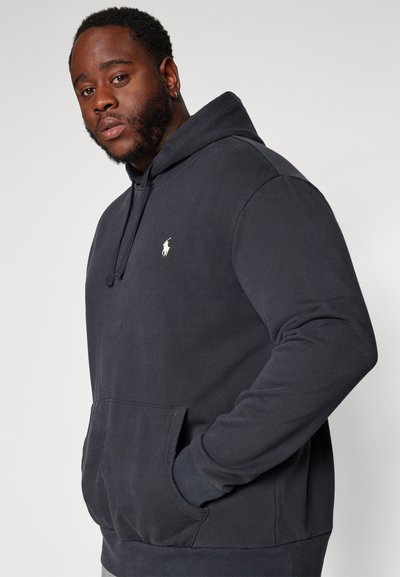 Polo Ralph Lauren Big & Tall LOOPBACK FLEECE HOODIE - Sportinis megztinis - black