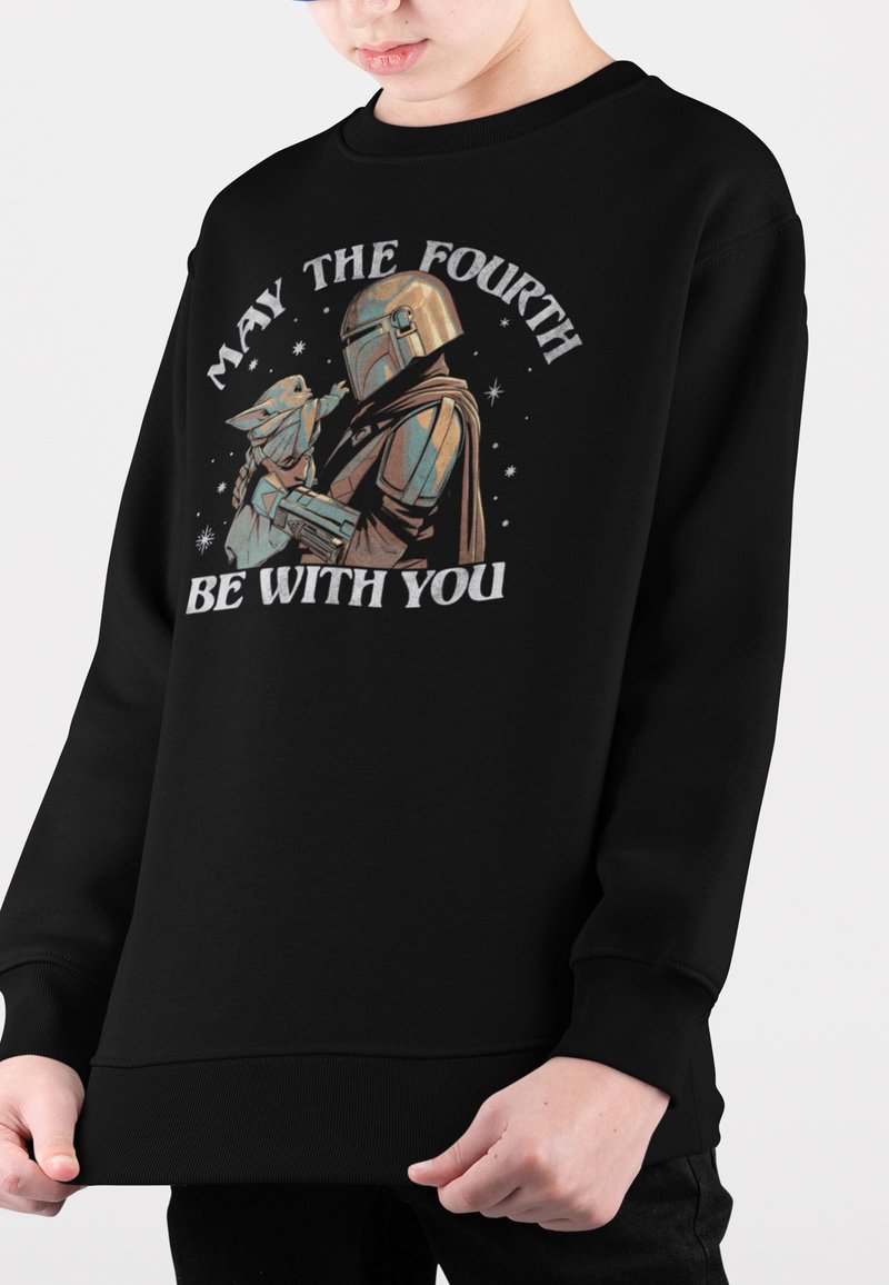 Star Wars STAR WARS THE MANDALORIAN FOURTH BE WITH YOU - Sweatshirt - black