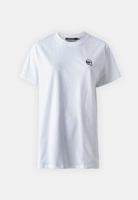 OVERSIZED IKON PATCH - Tricou basic - white