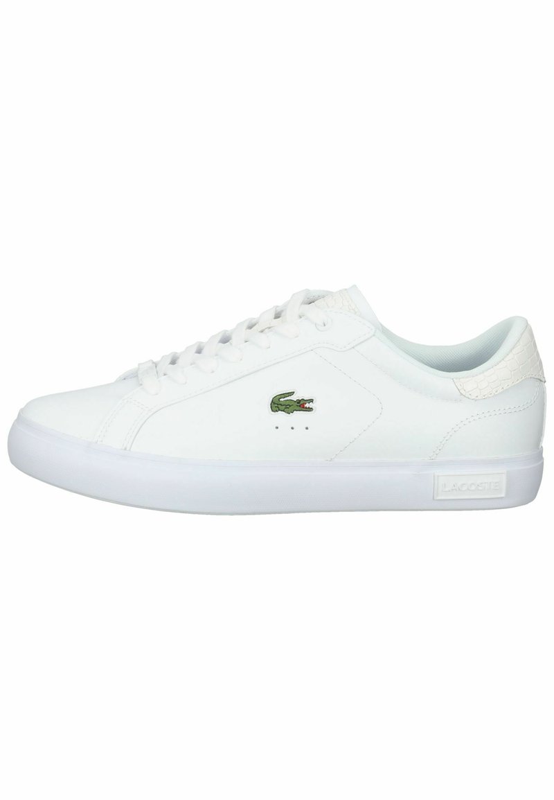 baskets blanches lacoste
