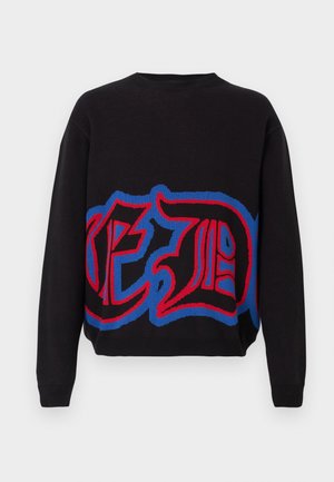 GOTHIC SWEATER - Trui - black