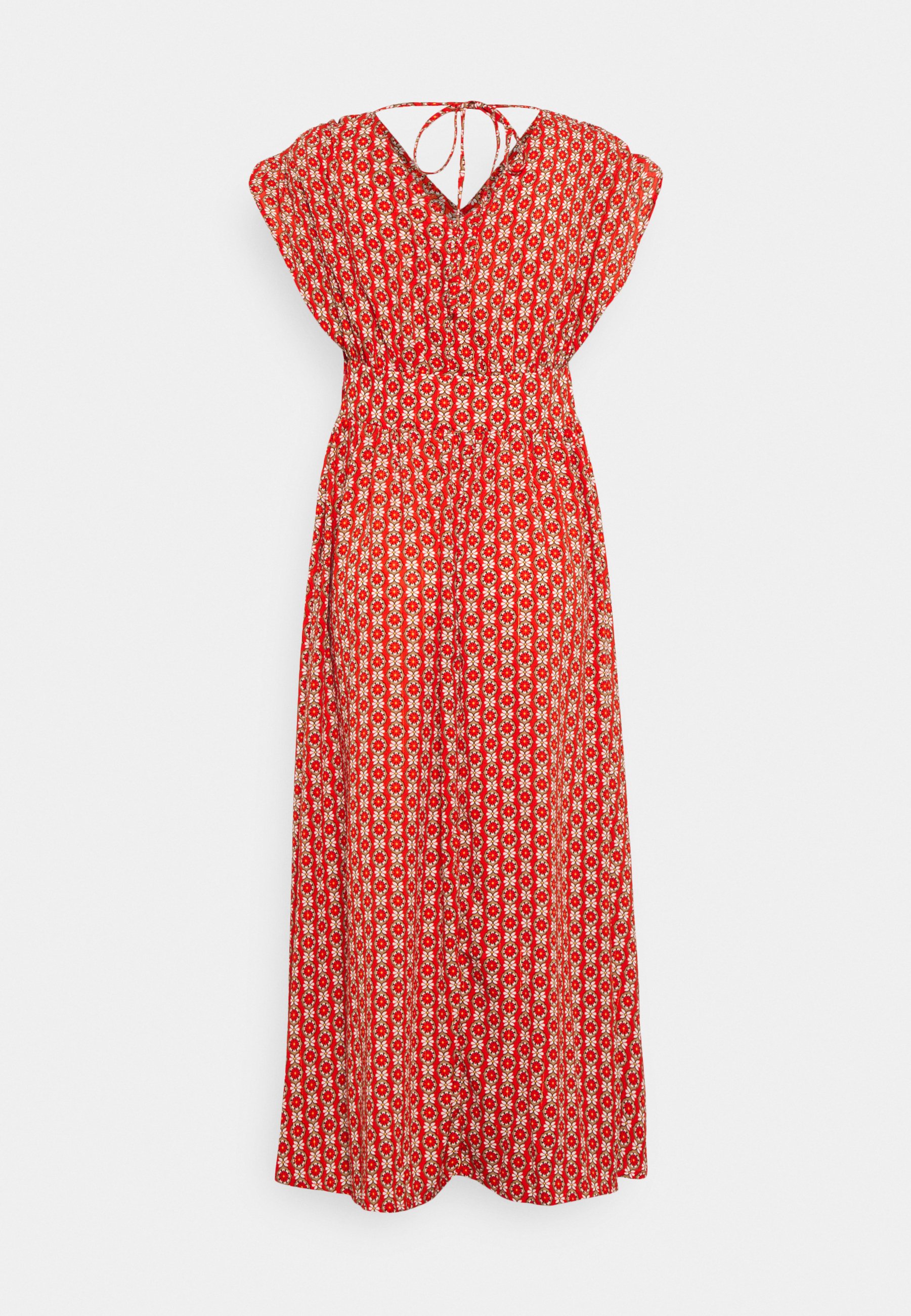 Molly Bracken LADIES DRESS - Vestito lungo - orange red lisbonne/arancione  - Zalando.it
