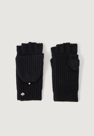 SPADE POP TOP MITTEN - Mitones - black