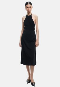 Koton MIDI - A-Linien-Rock - black