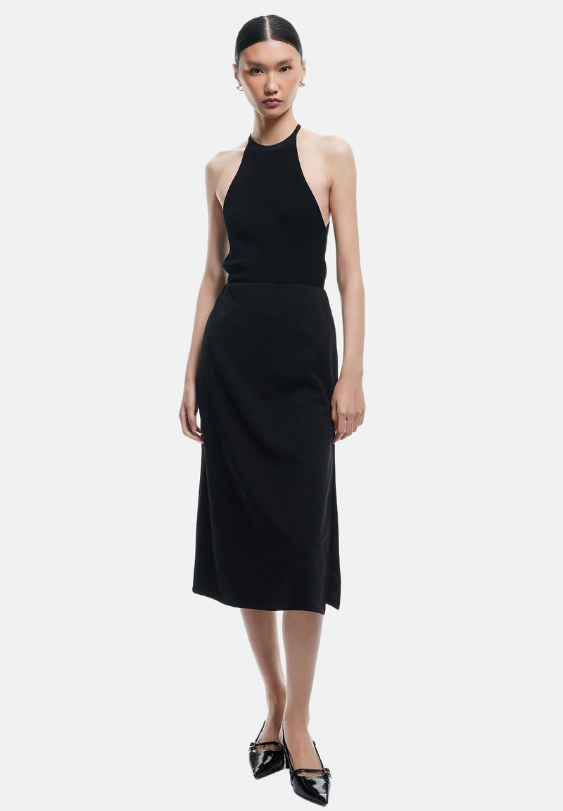 Koton MIDI - A-Linien-Rock - black