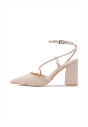 DeeZee, DEEZEE PUMPS WOMEN'S BEIGE AISCHA KL-HH4587-21 - Hoge hakken - beige