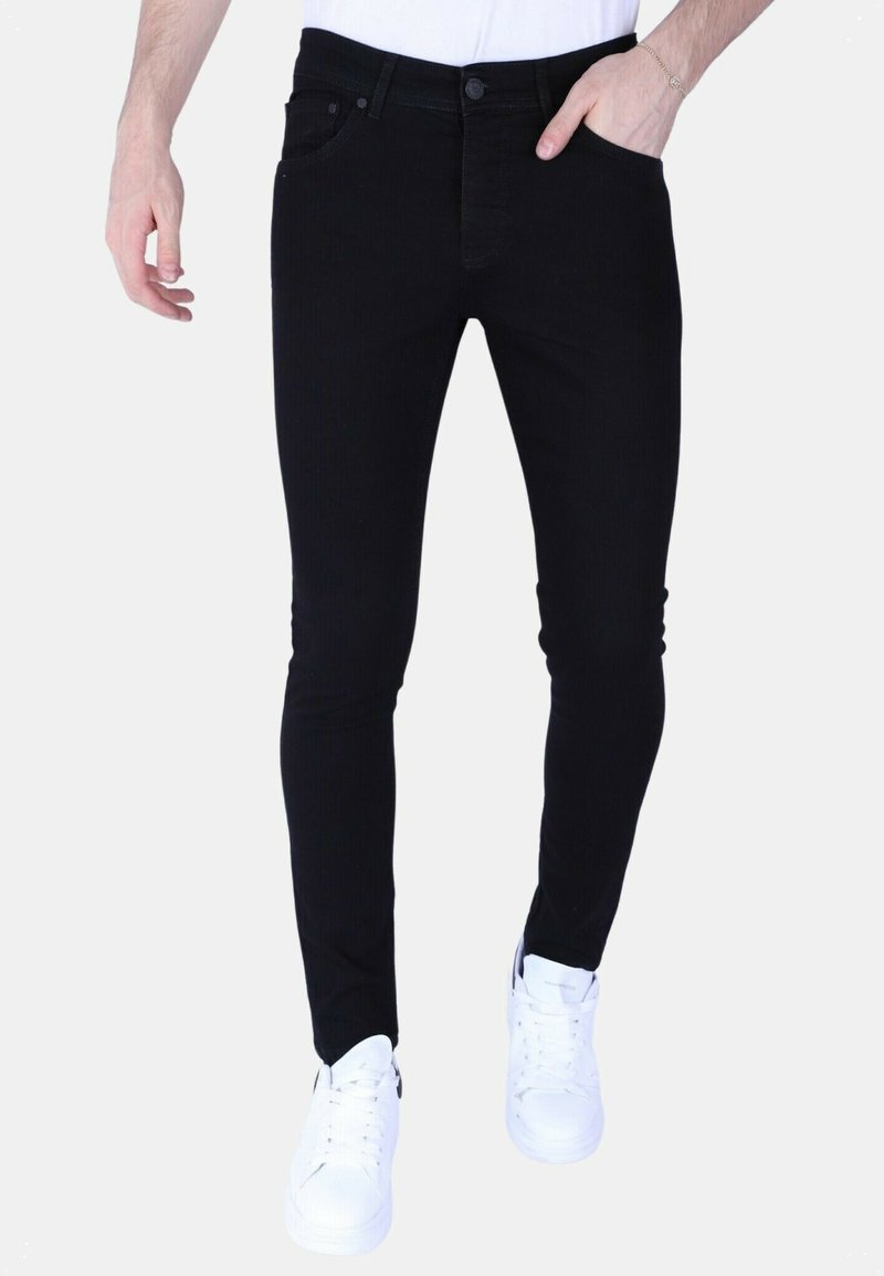 Local Fanatic Slim fit jeans - zwart