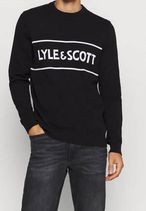 Strickpullover - black