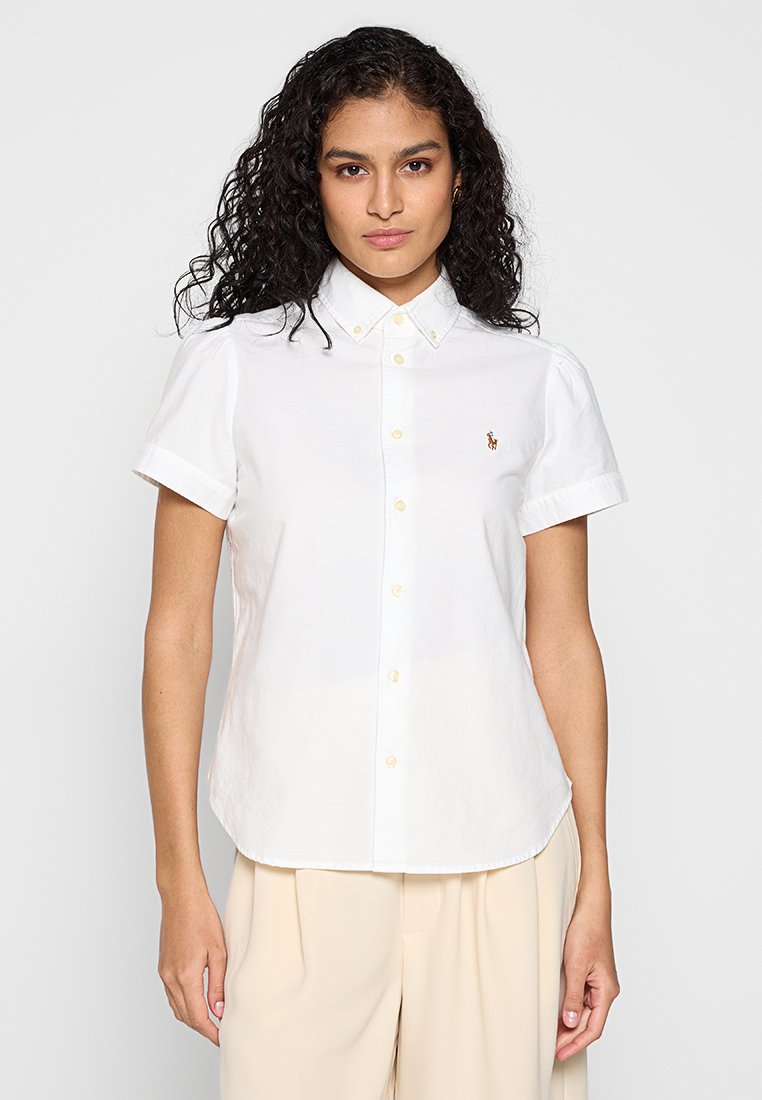 Polo Ralph Lauren Overhemdblouse wit Polo Ralph Lauren Overhemdblouse wit
