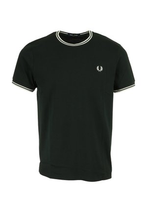 TWIN TIPPED - T-shirt basic - vert nuit blanc neige