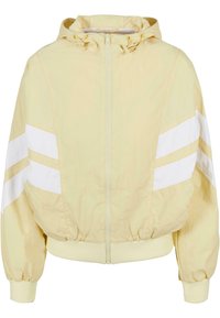 CRINKLE BATWING - Vējjaka - softyellow white