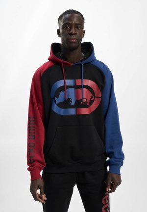 Kapuzenpullover - black red blue