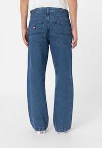 Dickies DOUBLE KNEE  - Delovne kavbojke - classic blue