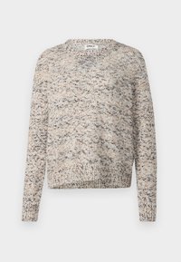 ONLBEAUTY O-NECK - Vesta - cloud dancer/multi color