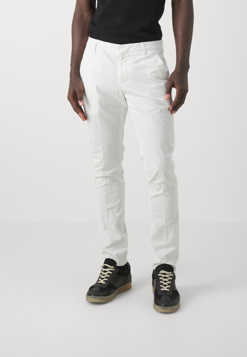 Dondup - PANTALONE GAUBERT - Chino - bianco, Vergrößern