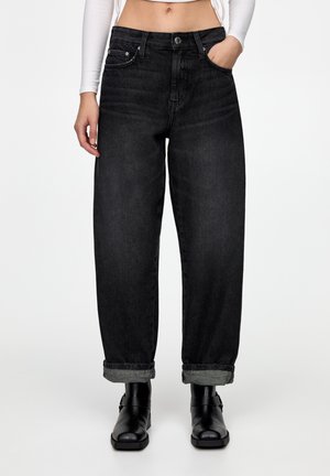 Jean boyfriend - black