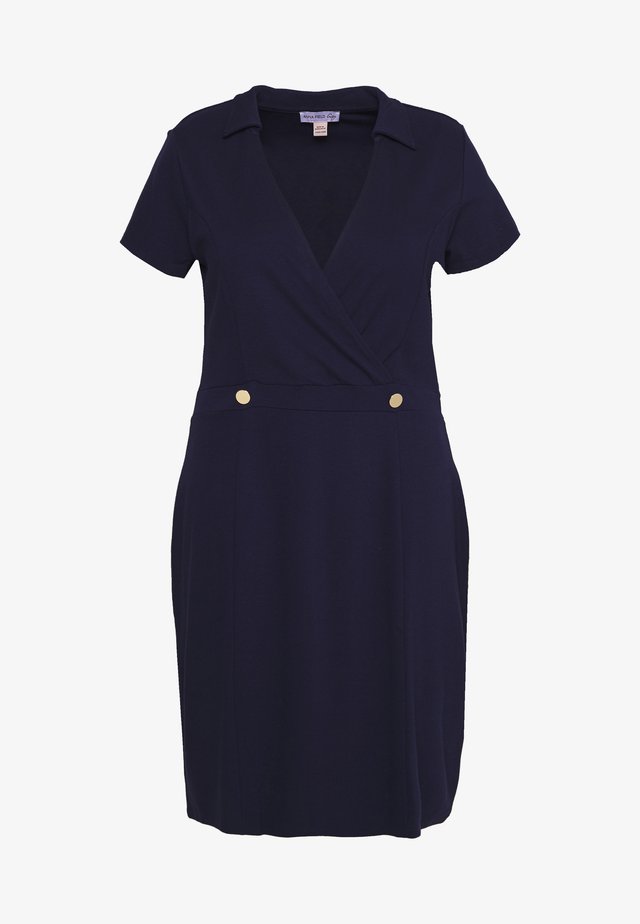 Jersey dress - maritime blue