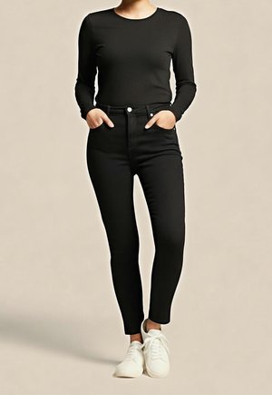 Jeans Skinny - black