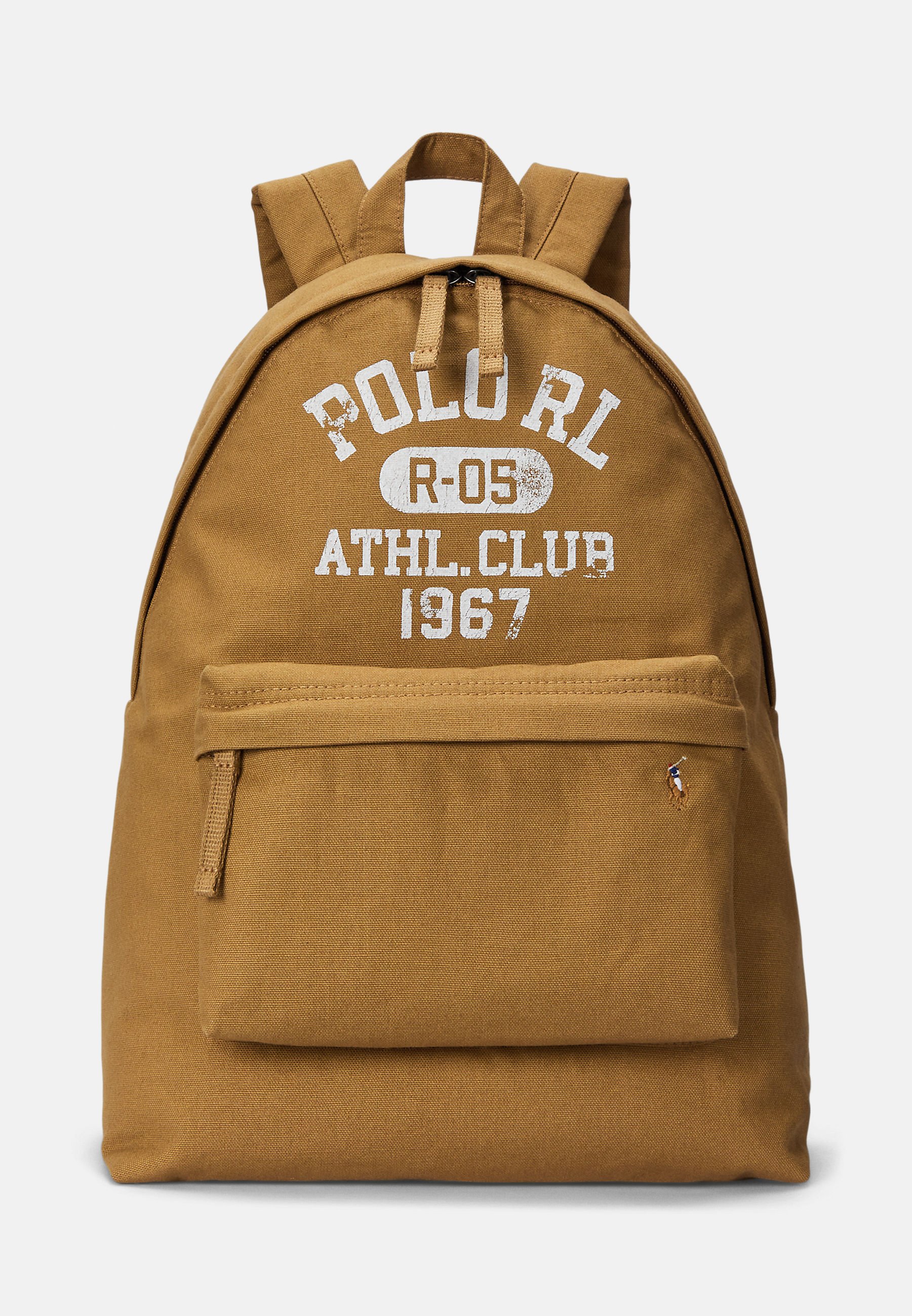 Polo Ralph Lauren CANVAS BACKPACK - Rucksack - rustic tan/tan 