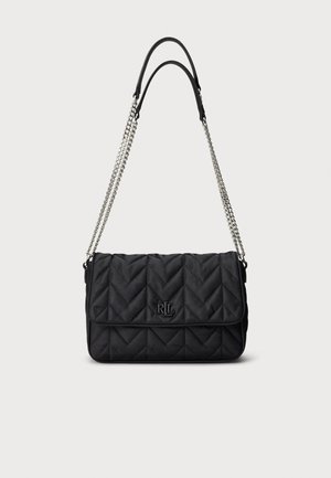 QUILTED MEDIUM STEVIE MESSENGER BAG - Skuldertasker - black