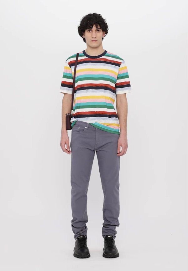 TAPERED FIT - Slim fit jeans - slate4