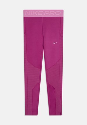Nike Performance NIKE PRO TF SPORT PACK - Leggings - hot fuchsia/black/beyond pink