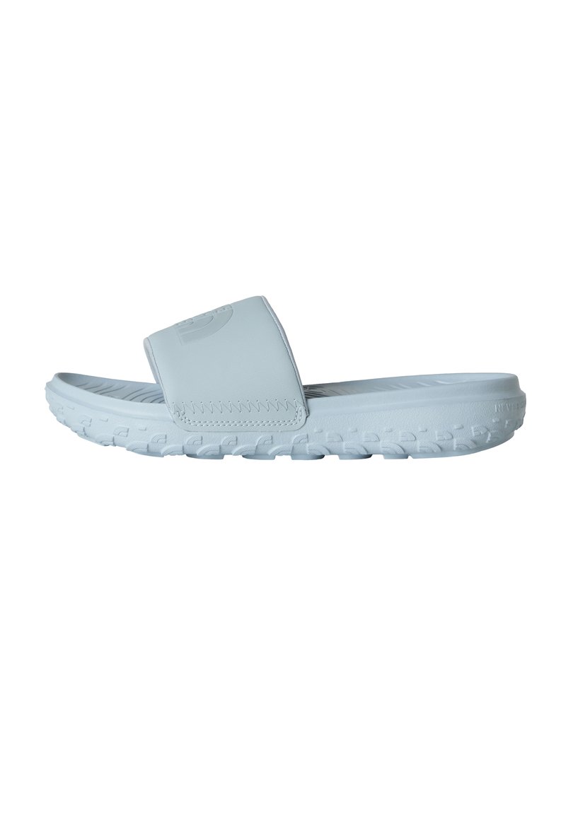 The North Face NEVER STOP CUSH SLIDE - Slip-on sandaler - frost grey ...