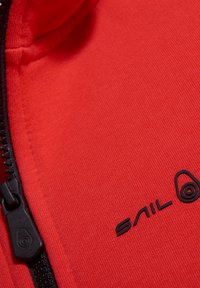 Sail Racing LOGO HOOD BOWMAN - Mikina na zip - bright red