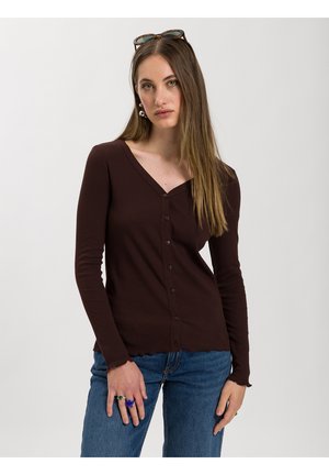 MIT ARM - Cardigan - chestnut