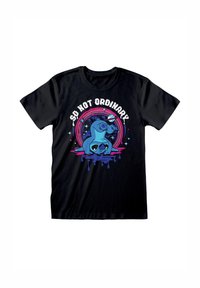Henry Tiger DISNEY LILO AND STITCH NOT ORDINARY - Triko s potiskem - black